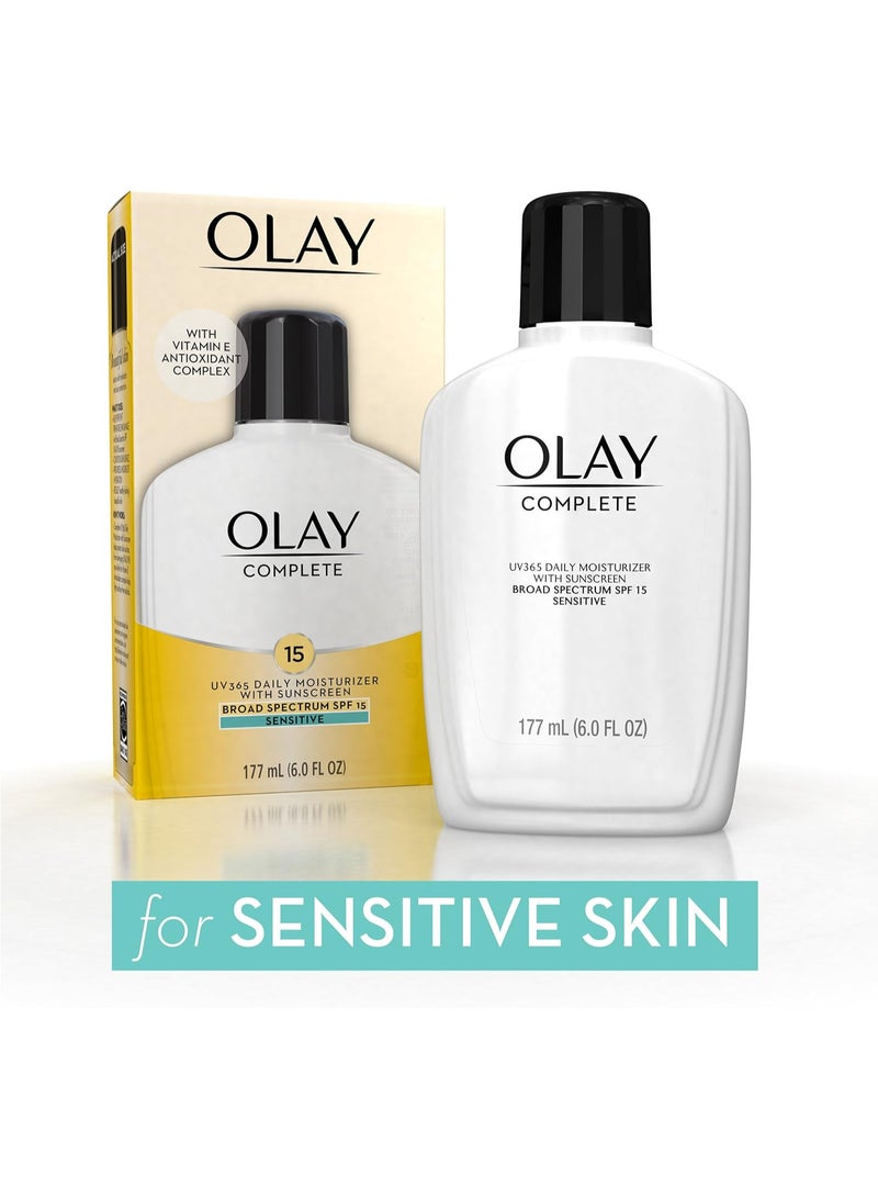 Olay Complete Lotion Moisturizer with SPF 15 Sensitive, 6.0 oz - Image 3