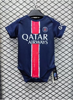 KUYING Riyadh Real Madrid Jersey Baby Crawling Jumpsuit Suitable For 6-12 Months 