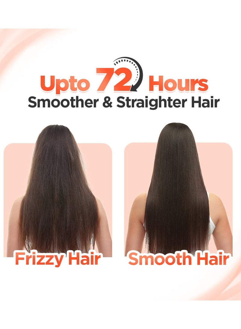 BBLUNT Advanced Smoothening Shampoo with Keratin & Hyaluronic Acid - 300ml Makes Hair Frizz-Free & Straighter | Gently Cleanses | Adds Spectacular Shine | SLS & Paraben-Free | For Men & Women - Image 5