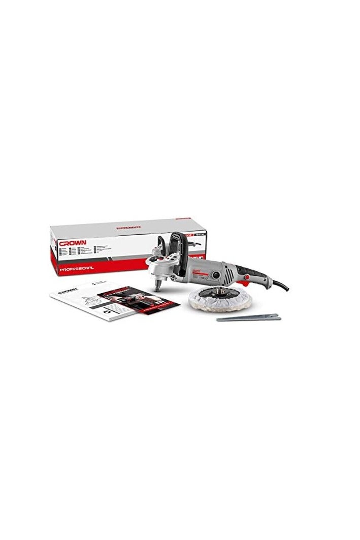 Crown CT13302 Polishing Grinder  7Inch- 1300 Watt - Image 4