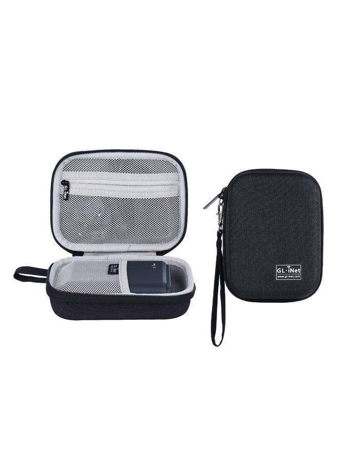 GL.iNet Gadget Organizer Case for Travel Routers GL-AXT1800/ MT3000/ SFT1200/ E750/ A1300, Chargers, Cables, and Accessories, Durable Pouch, Hand-Carry EVA Bag, Anti-Shock, Water Resistant (Black) - Image 1