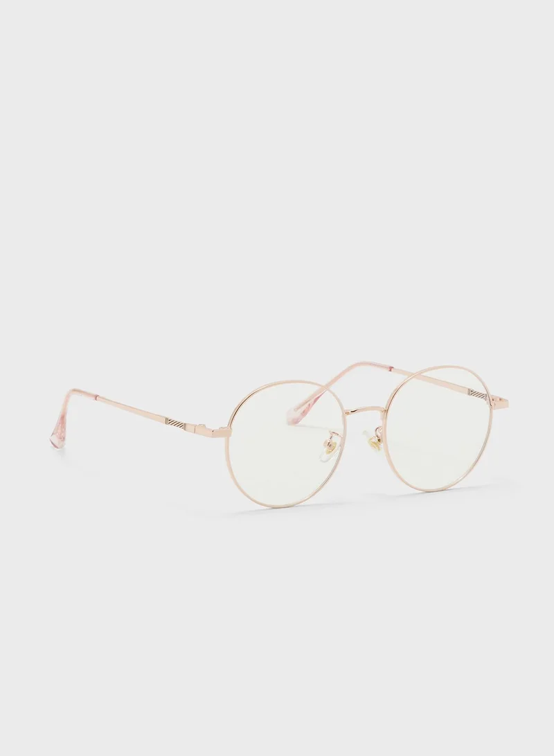 ELLA Anti Blue Laptop Optic Round Lens Glasses