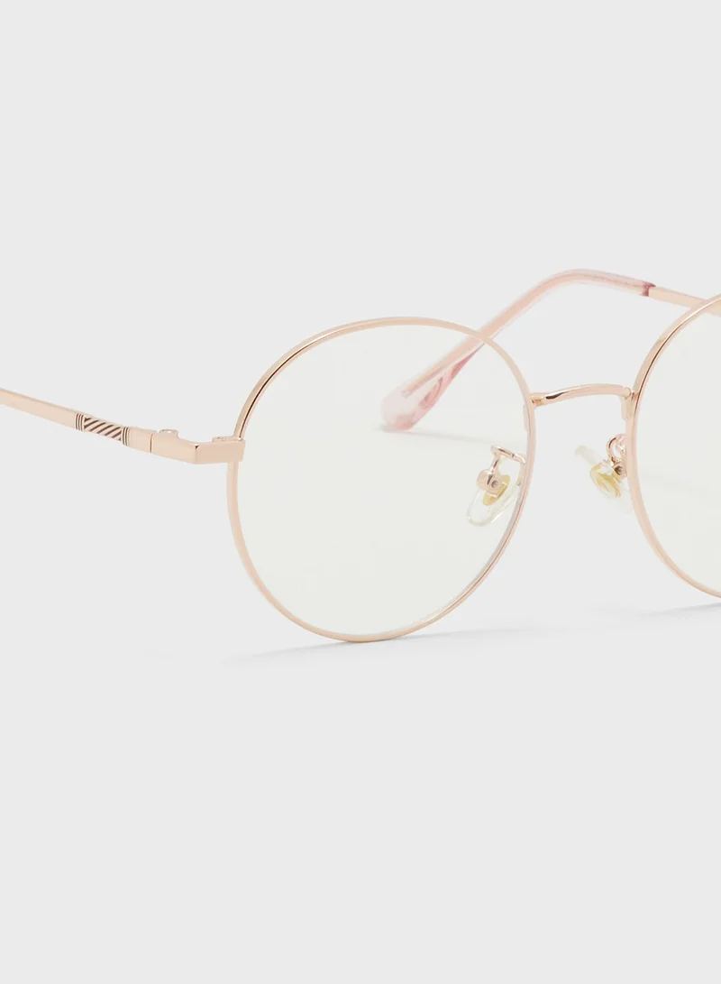 ELLA Anti Blue Laptop Optic Round Lens Glasses