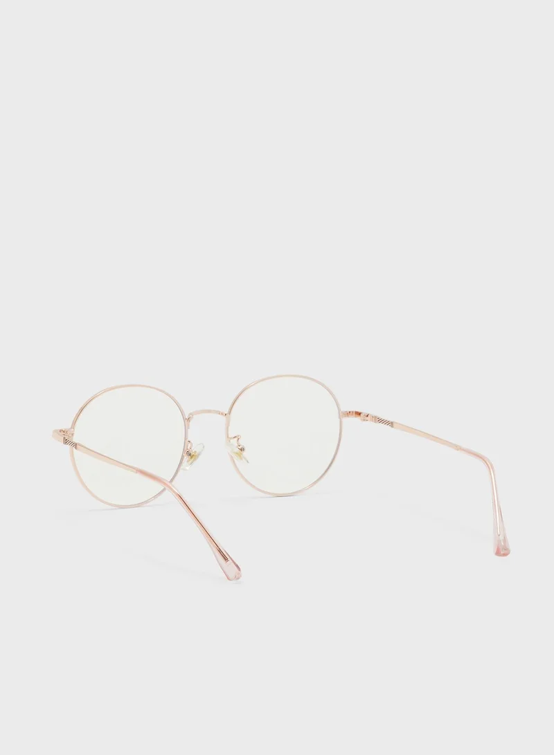 ELLA Anti Blue Laptop Optic Round Lens Glasses