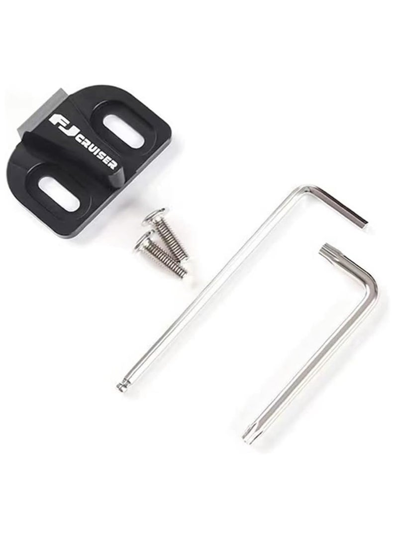 Generic HYZYingW Compatible with Toyota FJ Cruiser 2007-2022 Aluminum Alloy Car Tailgate Door Lock Outer Buckle Striker Limiting Stopper Trim, Noise Reducing, Anti-Move FJ Cruiser - Image 2