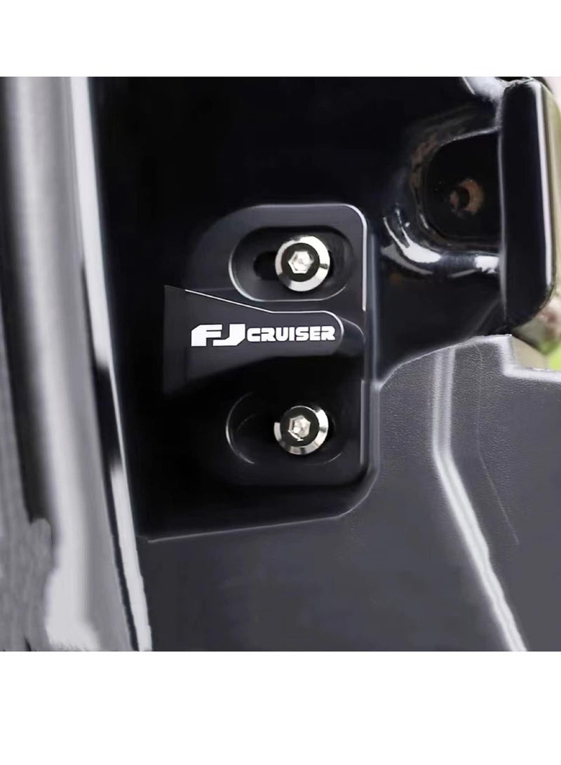 Generic HYZYingW Compatible with Toyota FJ Cruiser 2007-2022 Aluminum Alloy Car Tailgate Door Lock Outer Buckle Striker Limiting Stopper Trim, Noise Reducing, Anti-Move FJ Cruiser - Image 3
