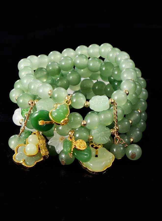 Take Two Pack of 7 - Butterfly Beaded Bracelet