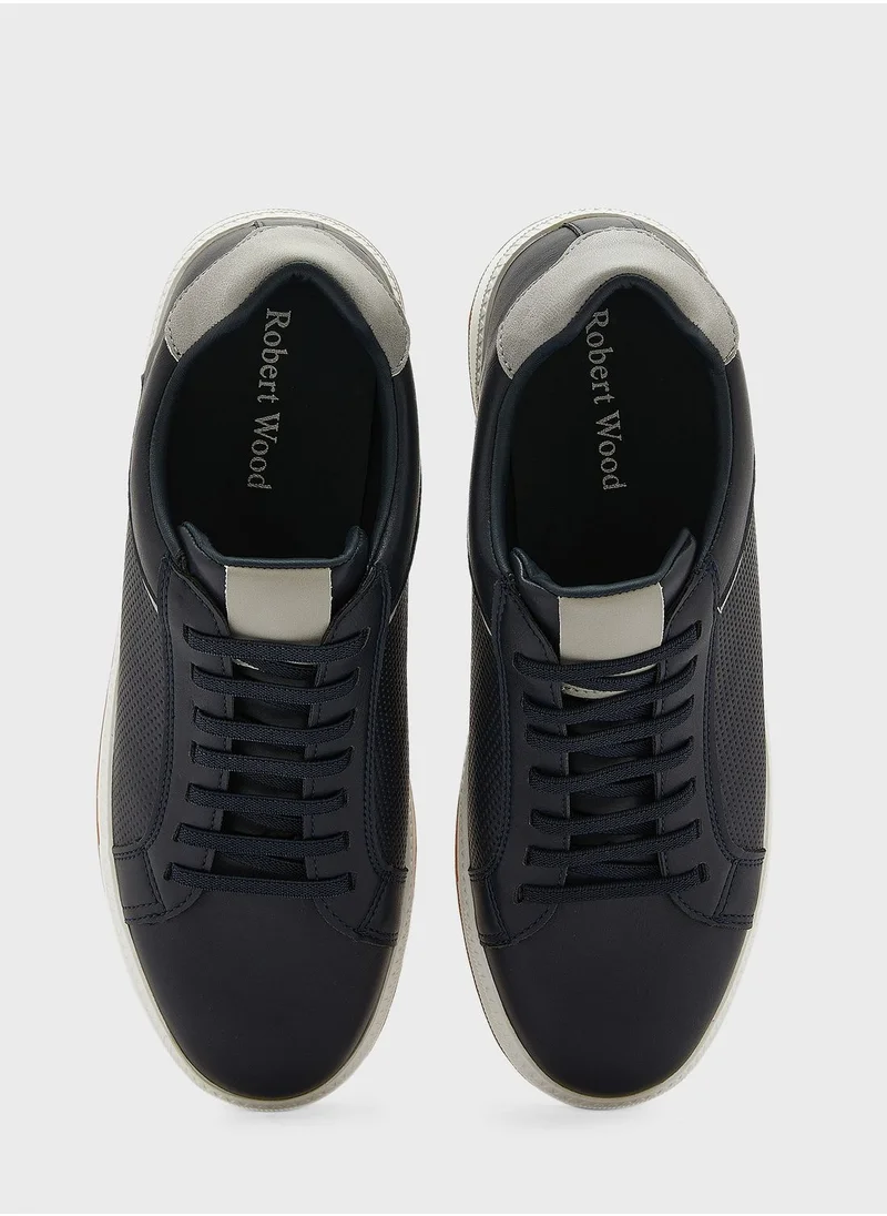 Robert Wood Dummy Lace Casual Slip Ons