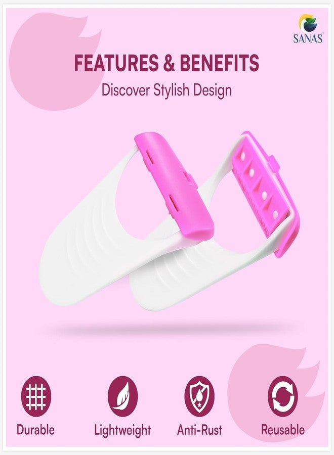 ZITWA Women and Men Disposable Plastic Hair Razor & Bikini Shaving Razor For Women- Pack Of 1 (6 Pcs) (6) - Image 3