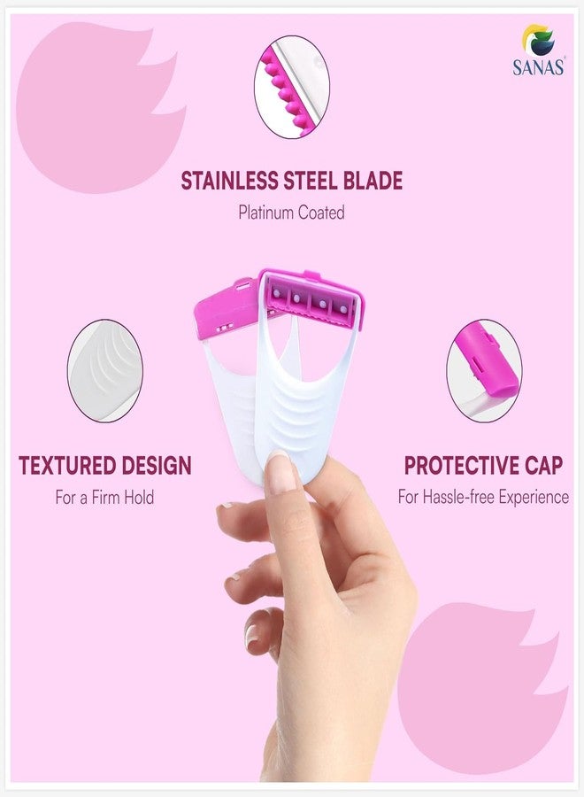 ZITWA Women and Men Disposable Plastic Hair Razor & Bikini Shaving Razor For Women- Pack Of 1 (6 Pcs) (6) - Image 4