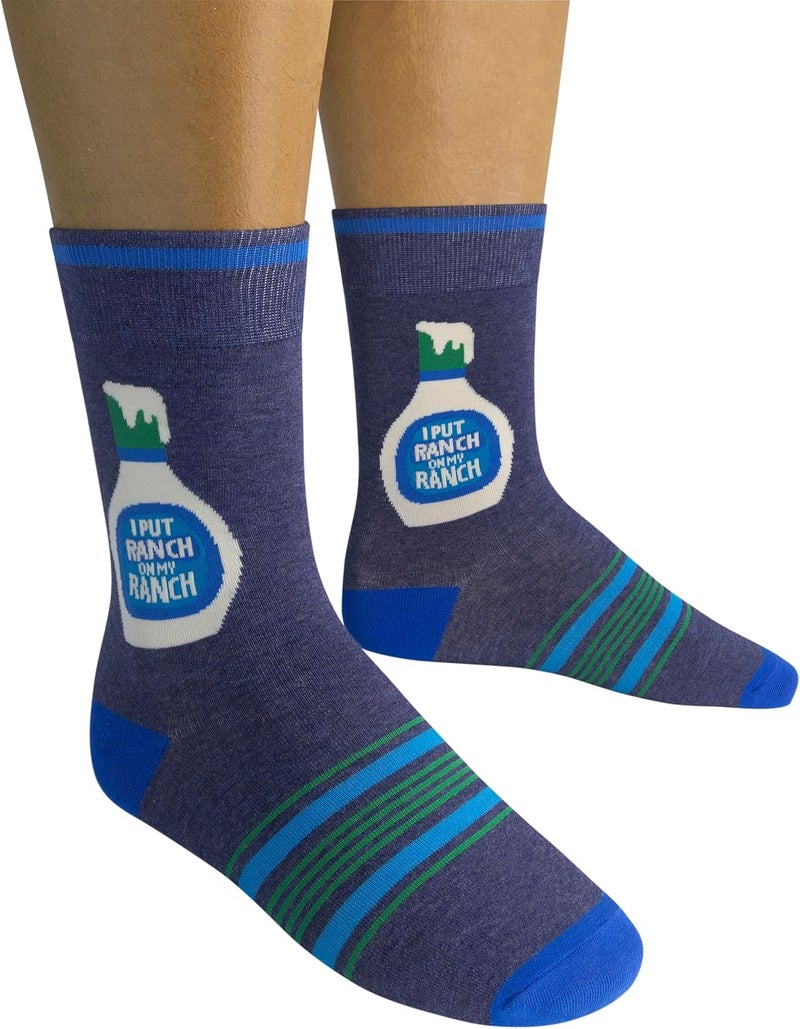Funny and Crazy Socks with Sayings - Novelty Gifts for Men, Women, Teens