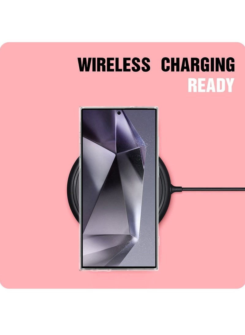 Gear4 - Gear4 Ultra Hybrid Crystal Clear Case Cover with Magsafe for Samsung Galaxy S24 Ultra - D30 Protection Anti-Yellowing Slim Fit Design Wireless Charging Compatible - Image 1