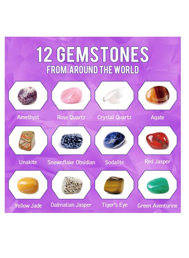 Zikra Gem Digging Kit for Kids, Exciting Gemstone Mining Adventure, Educational STEM Crystal and Mineral Excavation, Great STEM Science Kit, Geology Gift for Kids, Toys for Boys and Girls - Image 2