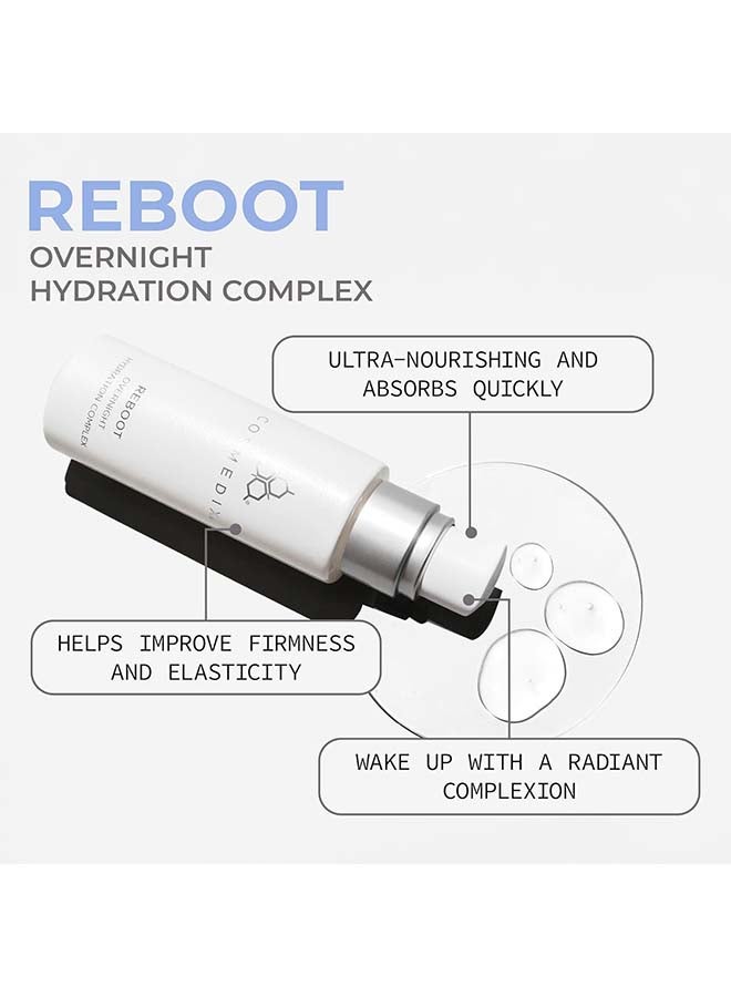 CosMedix Reboot Overnight Hydration Complex Night Treatment | For Deep Skin Replenishment And Radiant Morning Complexion 30ml - Image 2