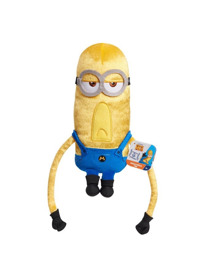 Just Play Illumination Minions Despicable Me 4 Squooshy Plush Mega Tim, Kids Toys for Ages 3 Up by Just Play - Image 1