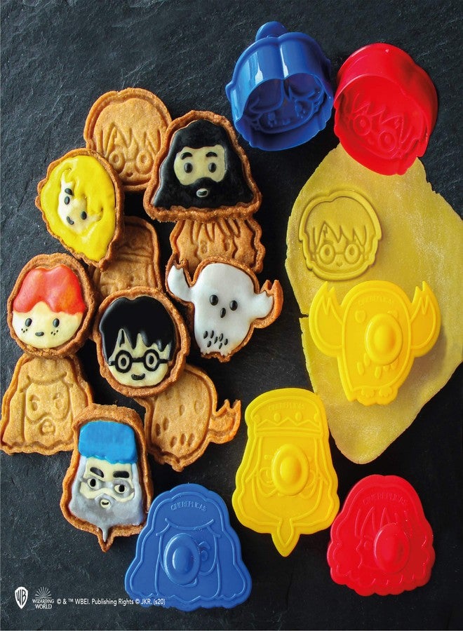 Cinereplicas Harry Potter - Cookie Cutters - Set of 6 - Official - Blue, Red, Yellow - Image 5