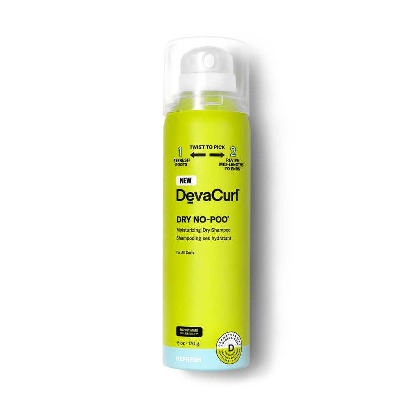 DevaCurl Dry No-Poo Moisturizing Dry Shampoo | Non-Drying Formula | Invisible Finish | For All Curly Hair Types - Image 1