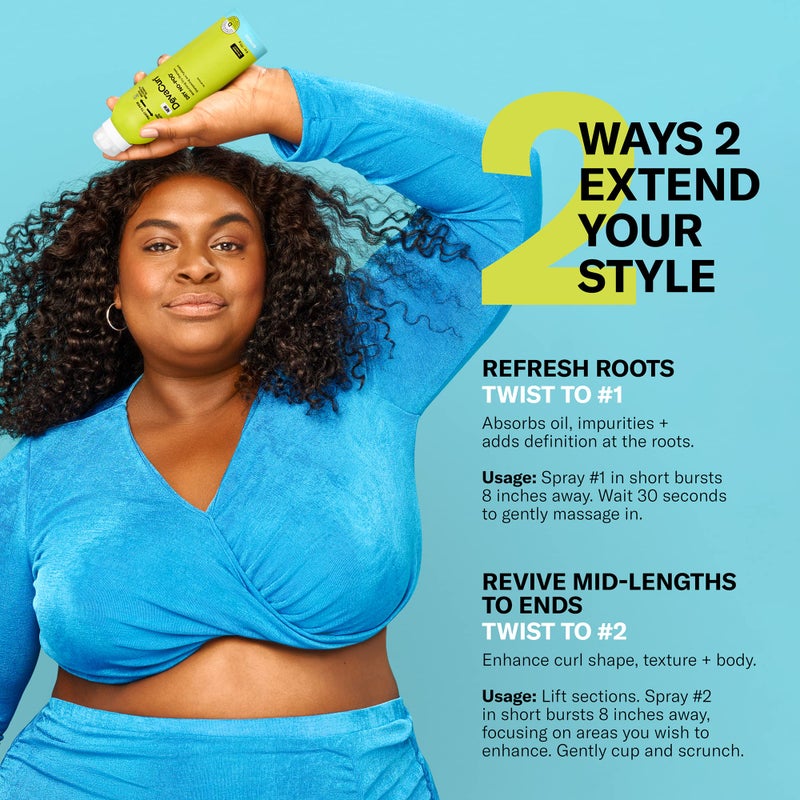 DevaCurl Dry No-Poo Moisturizing Dry Shampoo | Non-Drying Formula | Invisible Finish | For All Curly Hair Types - Image 5