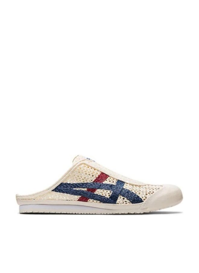 Onitsuka Tiger MEXICO 66 SABOT Summer Casual Slide Sandals - White/Blue/Red - Image 1
