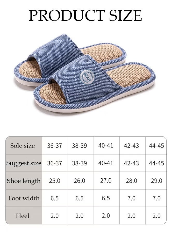 بينكساما النعال للرجال الرغوة التذكارية النعال في غرفة النوم في البيت مع النعال السميك الوحيد غير الزلق النعال مفتوحة القدم حمام الرجال النعال في البيت الصندل في الداخل والخارج - Image 2