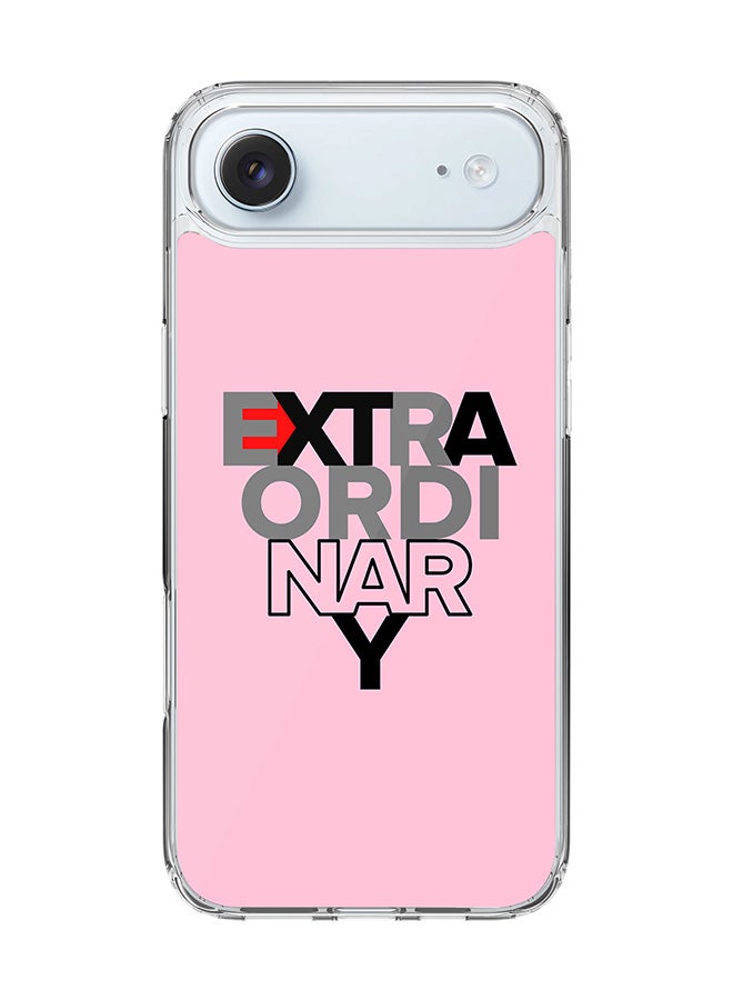 Stylizedd Classic Clear MagSafe Case for iPhone 17 Air , Hybrid Soft Case Flexible Edges Anti Drop TPU PC Gel Thin Transparent Cover [ Designed for iPhone 17 Air ] - Extraordinary