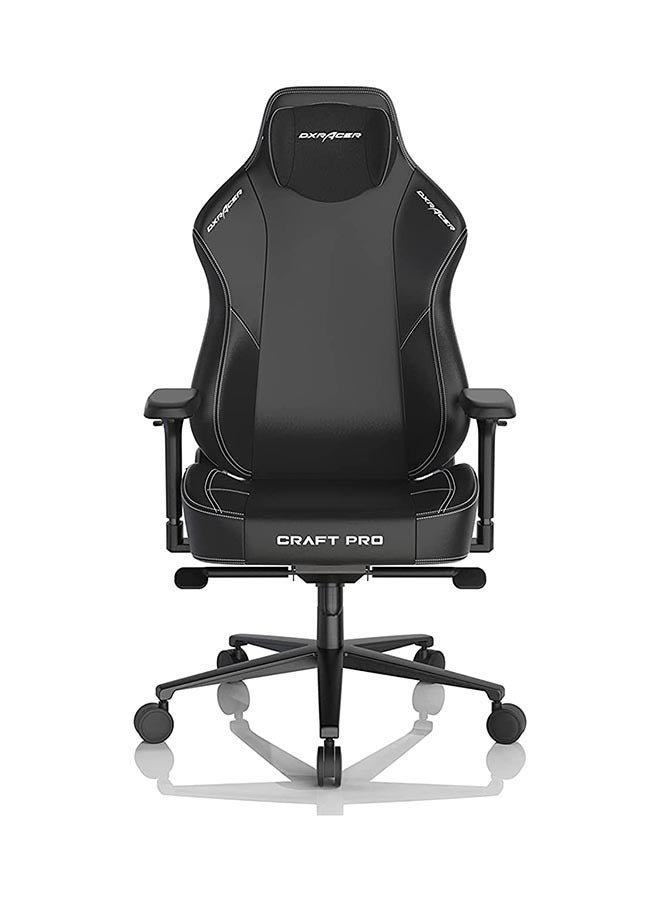 DXRacer Craft Pro Plus Classic-1 Gaming Chair, Extra Wide And Thick Seat Cushion, Adjustable Armrests, Anti-Pinch Hand Protective Cover, Memory Foam Headrest - Black - Image 2