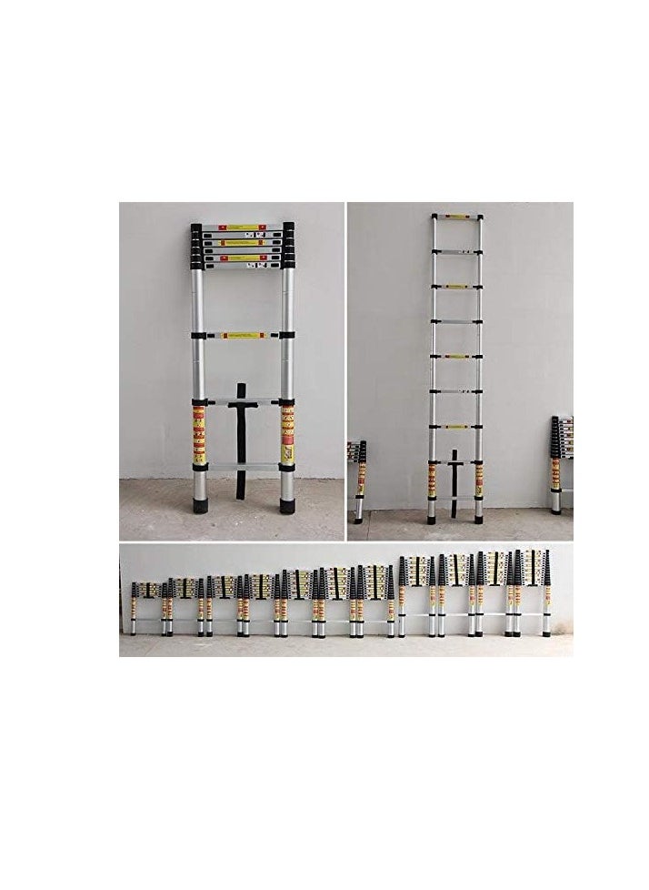 ROBUSTLINE - Robustline Telescopic Folding Ladder Straight 5M - Image 1