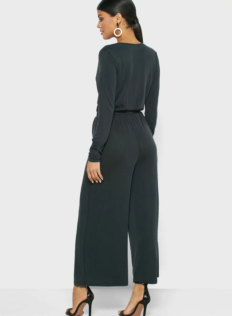 Reserved Drawstring Waist Jumpsuit