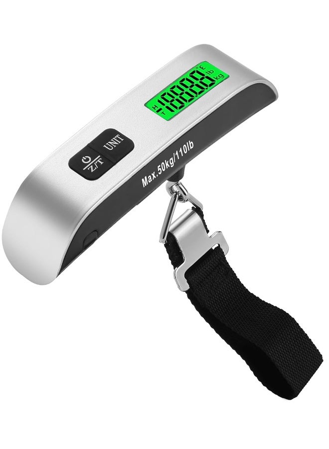 Luggage Scale, 110lb Luggage Weight Scale for Travel,Backlit LCD - Image 1