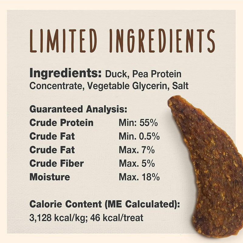 Cadet Gourmet Duck Jerky Dog Treats  Healthy  Natural Duck Dog Training Treats for Small  Large Dogs  Inspected  Tested in USA 14 oz - Image 3