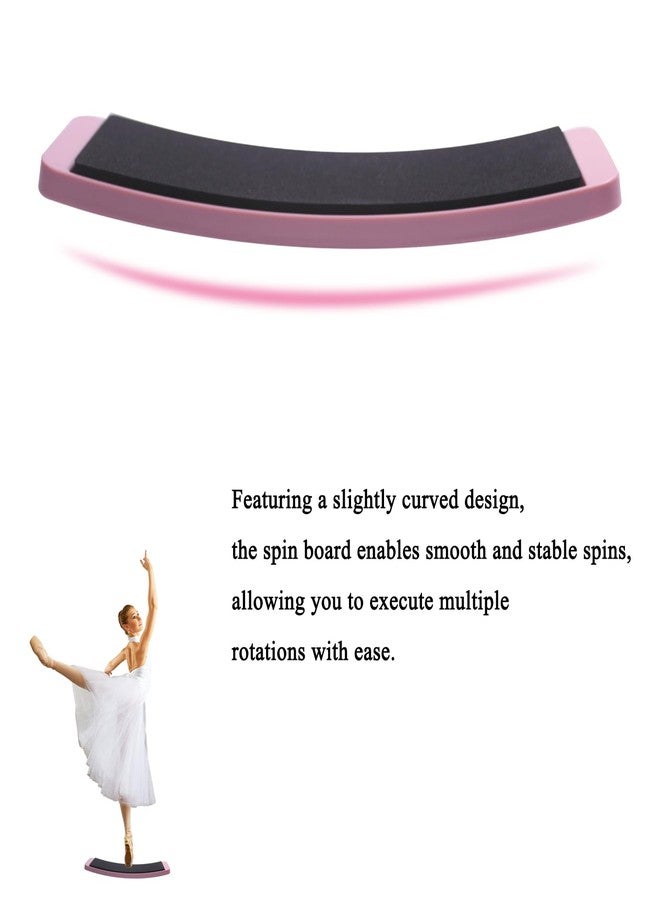 Weensmeil Rectangular Turning Boards for Dancers - Pink Pirouette Board for Skater - Improve Your Turns, Balance, and Stability Home Dance Equipment - Image 3