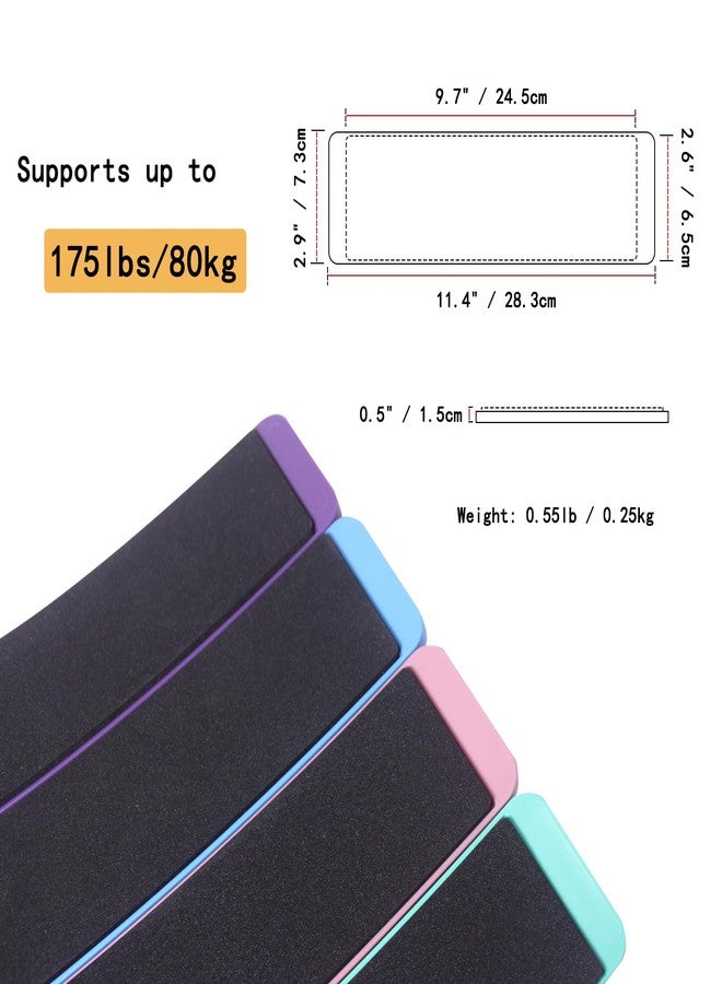 Weensmeil Rectangular Turning Boards for Dancers - Pink Pirouette Board for Skater - Improve Your Turns, Balance, and Stability Home Dance Equipment - Image 2