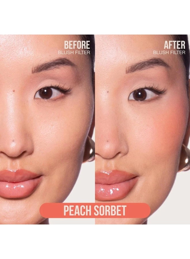 هدى بي بي هدى بيوتي بلاش فلتر احمر خدود سائل - ستروبيري كريم - Image 2