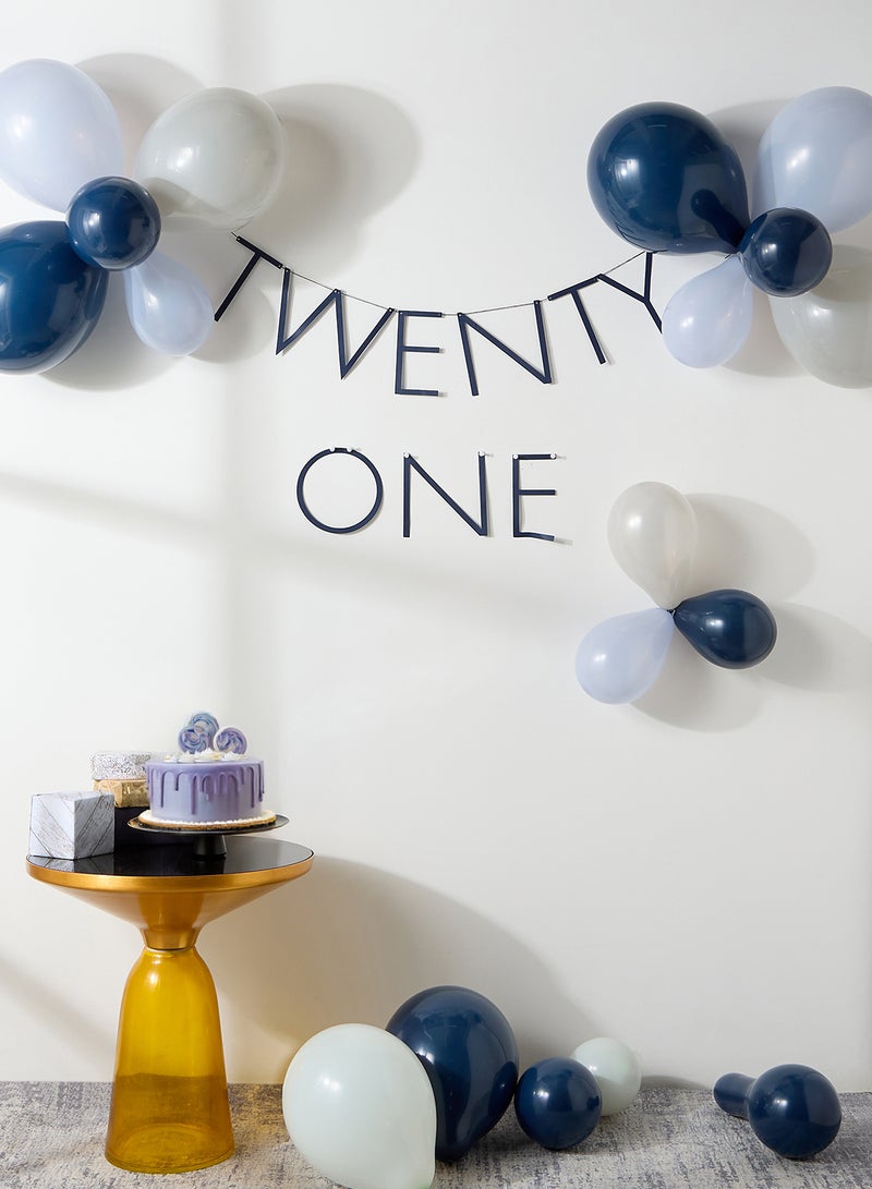 جينجر راي راية بالونات 21 - ازرق - Image 1