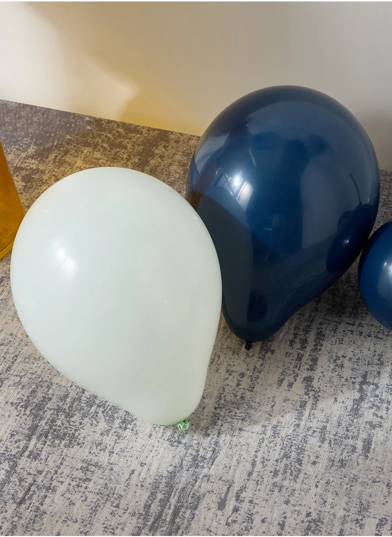 Ginger Ray Balloon Bunting - Twenty One - Blue
