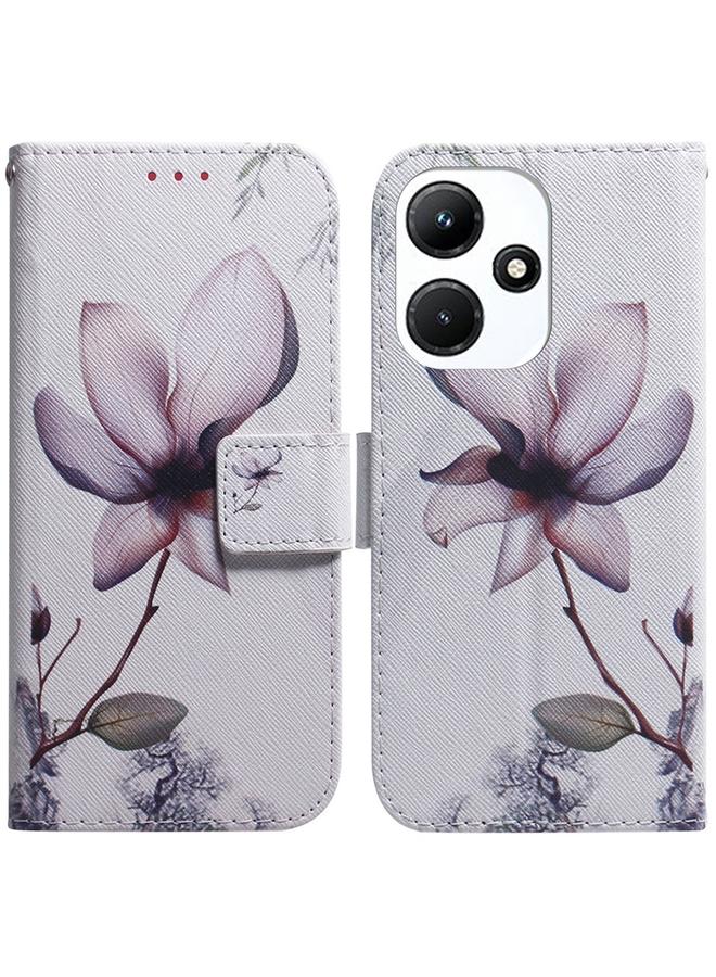 إيروريكس جراب هاتف Infinix Hot 30i من الجلد بتصميم رسومات ملونة - Image 1