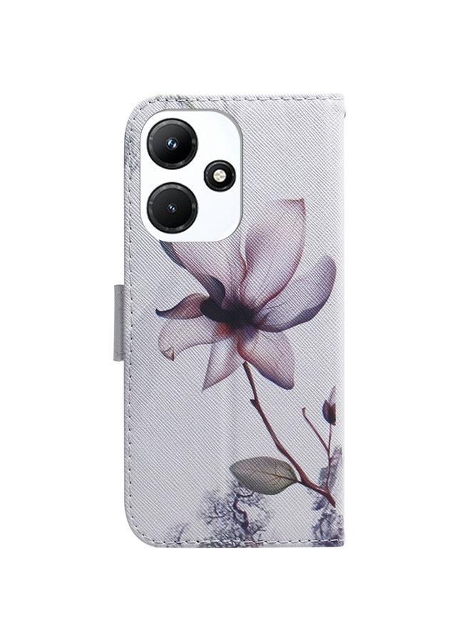 إيروريكس جراب هاتف Infinix Hot 30i من الجلد بتصميم رسومات ملونة - Image 3