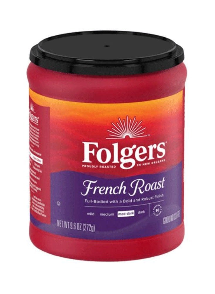 Folgers French Roast Medium Dark Coffee 272 grams