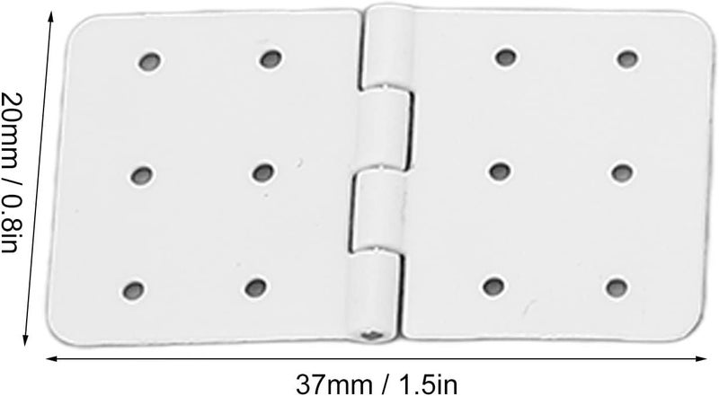 Leakproof sealed Qqmora RC Pinned Hinges Plastic Durable Lightweight Remote Control Airplane Hinges for Fixed Wing Connection Model Aircraft Parts 40PCS (L) Oil resistant Light & heavy use compatible Practical experience crafted Long lifespan Multi-purpose fine material Global upgraded economical craftsmanship All preference matching build Fast intercity distribution Bulk storage easy optimized build Suburban residential ship Air & land transit compatible Surface safe Shock rubber edge KSA stocked goods Classic trendy design picks Dense area priority deliver Proper storage environment Trendy varied sizing alternatives Integrated practical design Global production standard crafted Long lasting universal build Demand-based stock planning Quick use-switch compatible build Temp & permanent project compatible - Image 4