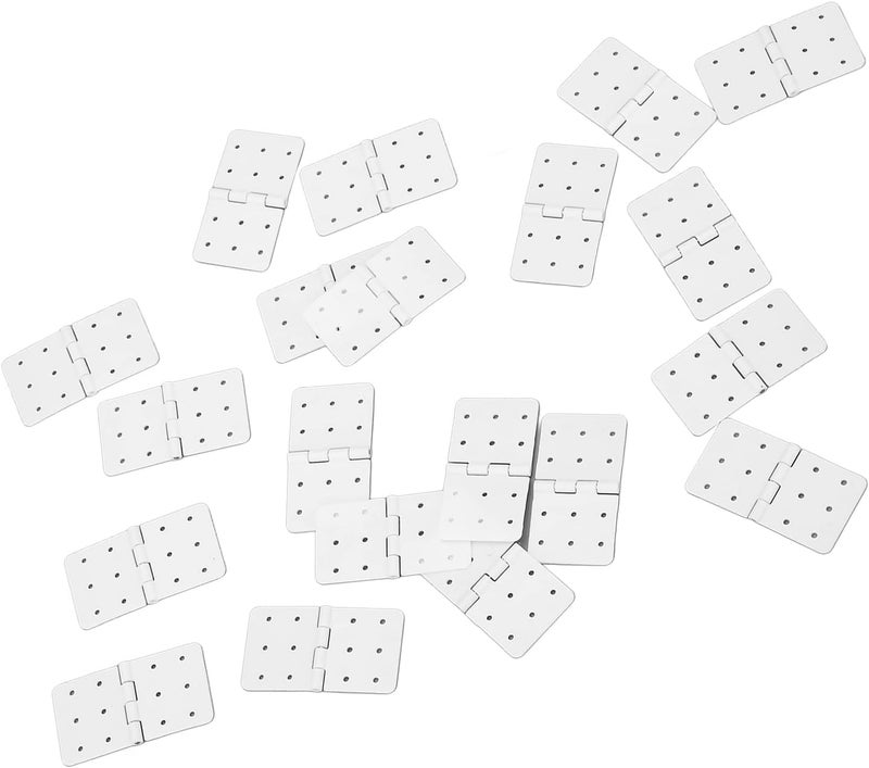 Leakproof sealed Qqmora RC Pinned Hinges Plastic Durable Lightweight Remote Control Airplane Hinges for Fixed Wing Connection Model Aircraft Parts 40PCS (L) Oil resistant Light & heavy use compatible Practical experience crafted Long lifespan Multi-purpose fine material Global upgraded economical craftsmanship All preference matching build Fast intercity distribution Bulk storage easy optimized build Suburban residential ship Air & land transit compatible Surface safe Shock rubber edge KSA stocked goods Classic trendy design picks Dense area priority deliver Proper storage environment Trendy varied sizing alternatives Integrated practical design Global production standard crafted Long lasting universal build Demand-based stock planning Quick use-switch compatible build Temp & permanent project compatible - Image 3