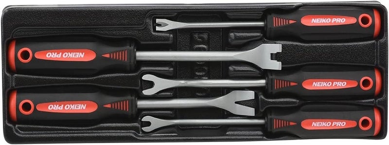 Neiko 20596B Auto Trim Panel Removal Tool Set with Soft Grip (5 Piece) - Image 3