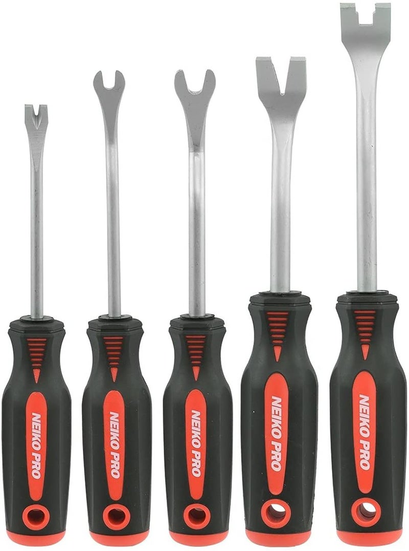 Neiko 20596B Auto Trim Panel Removal Tool Set with Soft Grip (5 Piece) - Image 1