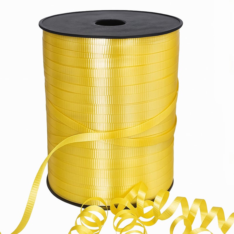 GIFTEXPRESS 500 Yards Gold Curling Ribbon  Waterproof Balloon Ribbon for Gift Wrapping Party Decor Florals  DIY Crafts