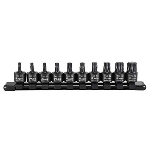 Astro Pneumatic Tool 94410T 10-Piece 3/8" Drive Nano Impact Torx Bit Sockets - Image 1