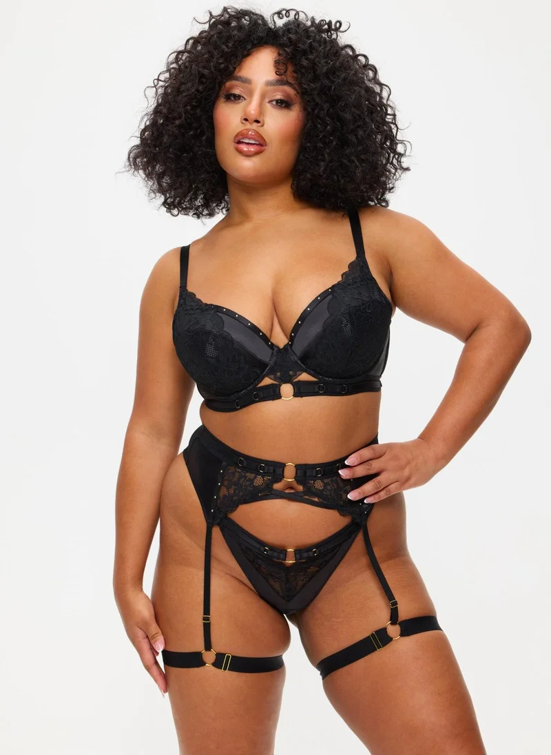 Ann Summers Black Ann Summers Undisputed Padded Plunge for Women | Best Price UAE