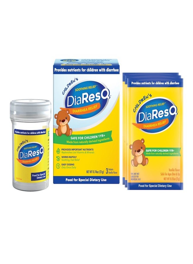 DiaResQ Childrens Soothing Diarrhea Relief - 3 Packets - Image 2