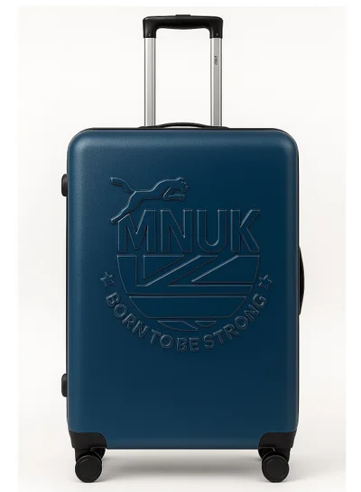 منيك MANCHESTER 28inch Luggage bag| Polycarbonates & ABS Hardside Luggage Trolley with TSA Lock| Double 360Â° 4 Wheeler| Large-28 Inch| Blue