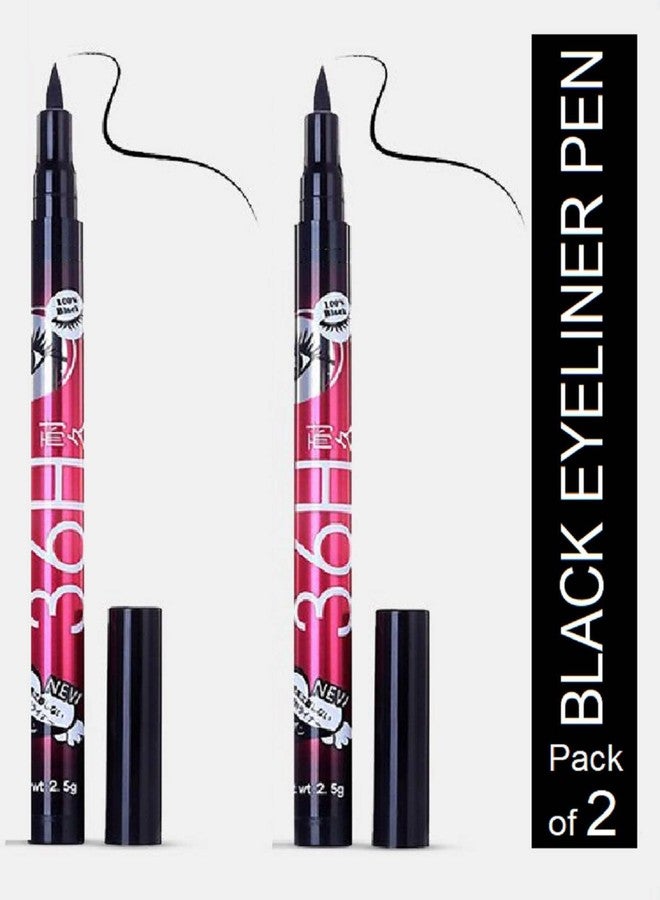 Ovking 36H Liquid Waterproof Lash Eyeliner Pencil (Pack of 2) - Image 2
