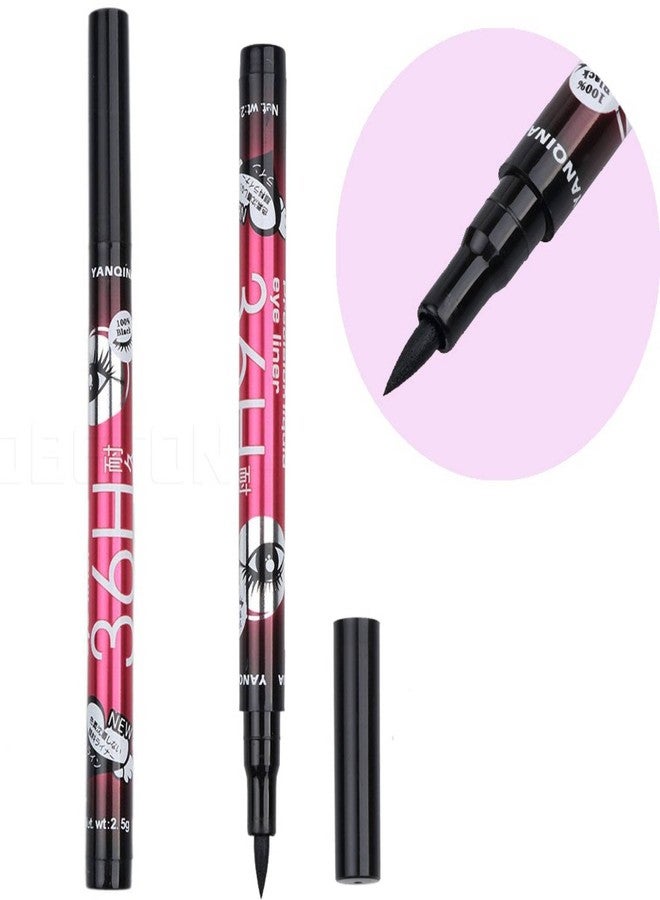 Ovking 36H Liquid Waterproof Lash Eyeliner Pencil (Pack of 2) - Image 3