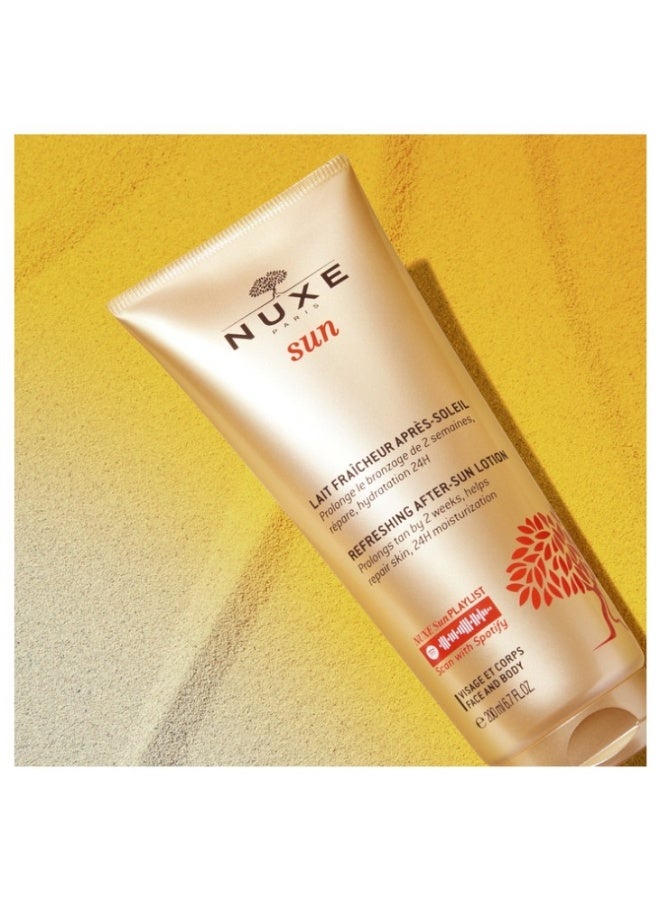 Nuxe Sun Refreshing After-Sun Lotion for Face and Body 200ml - Image 3